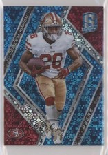 2018 Panini Spectra Neon Blue Prizm 17/75 Jerick McKinnon #1 0n8q