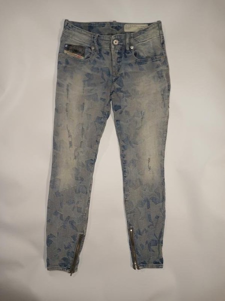 Women Diesel Jeans Blue Denim S #7FVY