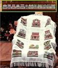 Cross My Heart MINIATURE VILLAGE 12 Cross Stitch Charts Booklet house curch shop — photo 2