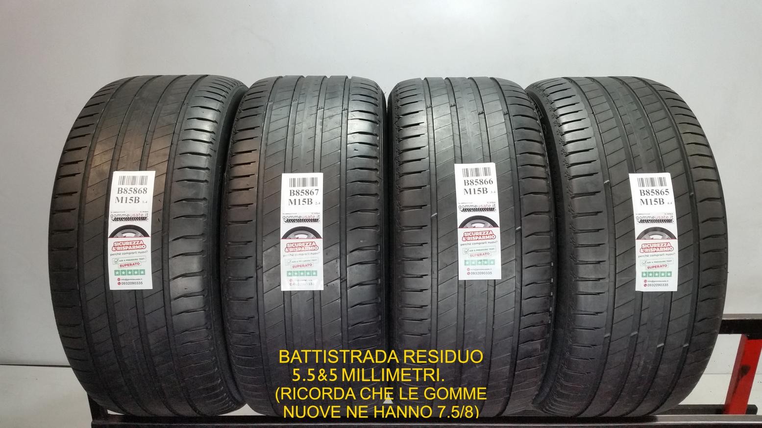 GOMME USATE 285/40R20 108Y MICHELIN LATITUDE SPORT 3 PNEUMATICI USATI B85868