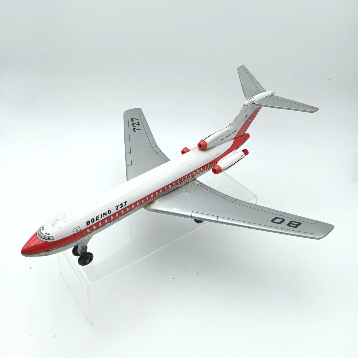 Jouet tôle à friction Avion TWA Boeing 727 (75944) | UK