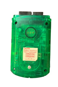 Sega Dreamcast VMU Visual Memory Unit Transparent Green Tested Working