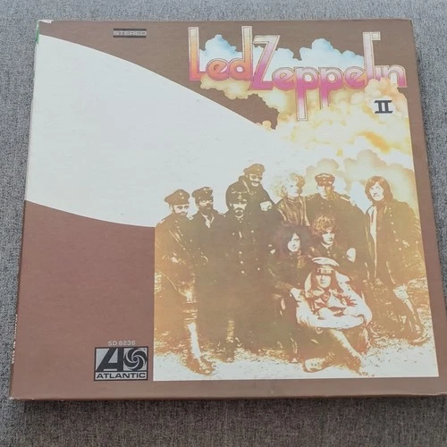 Led Zeppelin II LP Vinyl Atlantic Records Rock Classic Rock 33 RPM 12" Stereo