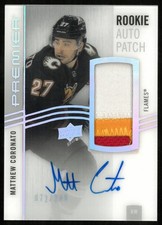 2023-24 Upper Deck Premier Rookie Patch Auto Matthew Coronato /249