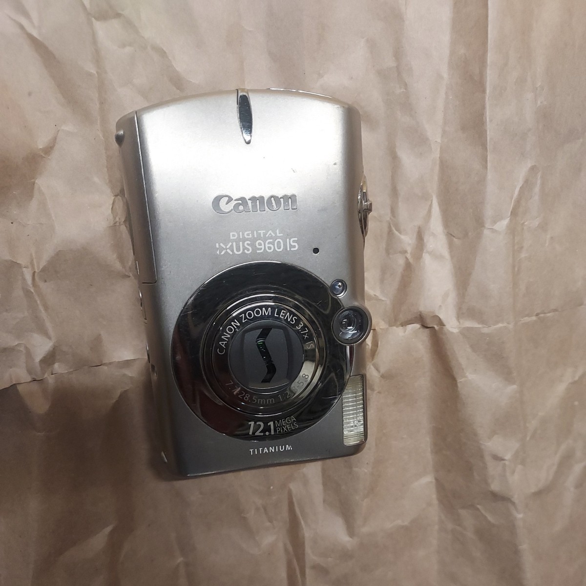 Canon IXUS 960 IS Digital Camera Silver-Battery but No
