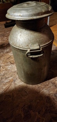 Antique Milk Can Iron Clad Company NY