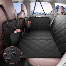 Back Seat Extender for Dogs,Dog Hammock for Car Back seat, Dog Car Seat Cover wi