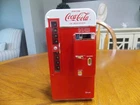 Vtg 1994 Enesco Coca Cola Vending Machine Diecast Musical Bank Original Box READ