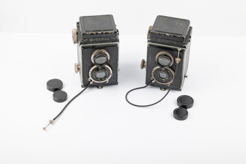 The Original Rolleiflex 4,5 and 3,8 Camera Lot