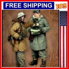 1:35 Scale Resin Figure Model Kit Historical Military Hobby Miniatures Office...