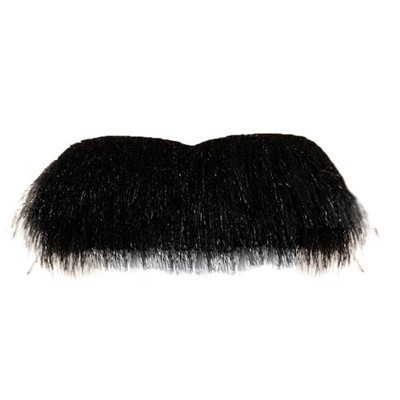 Allzweckbart schwarz Festartikel-Müller Karneval Schnauzbart Accessoire