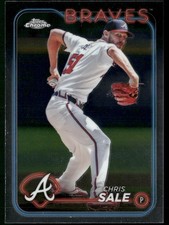Chris Sale 2024 Topps Chrome #144  Atlanta Braves