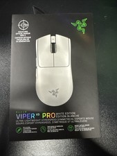 Razer Viper V3 Pro White Edition Ultra-Lightweight Wireless Mouse NEW SEALED