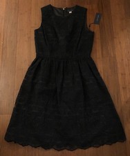 Tommy Hilfiger Dress NWT Black Lace Cocktail Party Wedding 6