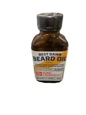 Duke Cannon Best Damn Beard Oil -  3 oz  Scent: Redwood