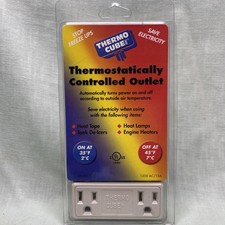 Thermo Cube TC-3 Thermostatic Outlet Plug Freeze Protection Heat Tape 120V