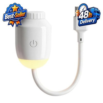 2-in-1 Galaxy Projector Night Light USB Mini Starry Sky Lamp