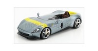 Burago BU26027S Ferrari - Monza SP1 2018 - Silber - 1/24