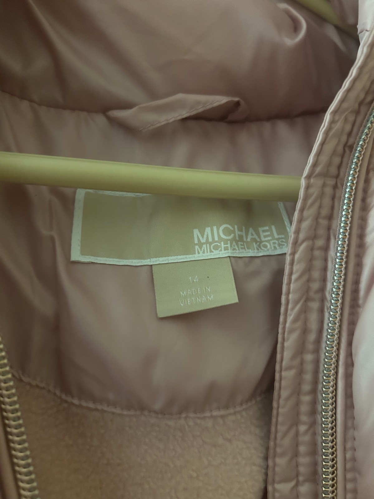 Michael Kors Big Girls Heavy Weight Stadium Puffer Jacket thumbnail 5