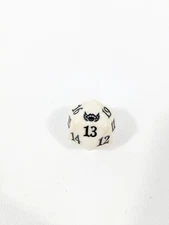 MTG d20 Spindown 20-sided Life Counter die dice Streets of New Capenna White