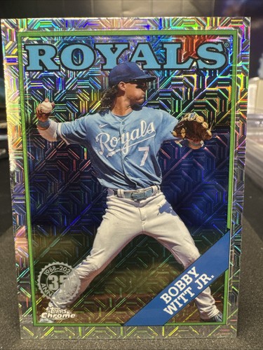 Bobby Witt Jr. #T88C-44 2023 Topps Silver Pack 1988 Chrome card