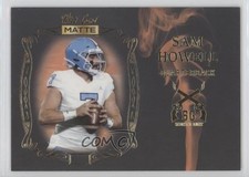 2022 Wild Card MATTE Smoking Guns Black - Orange Smoke Sam Howell #SG-8 0zt7