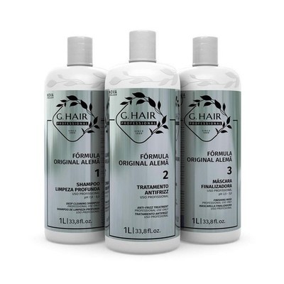 G.HAIR Smoothing Keratin Treatment Kit (3 Steps) 33.8oz / 1L