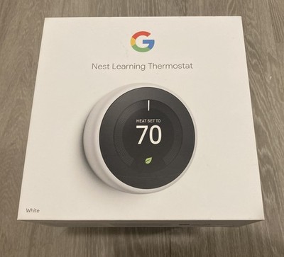 Google - Nest Learning Smart Wifi Thermostat - 3rd Generation