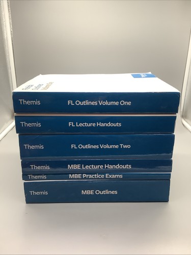 Florida Bar Exam Prep Materials & Multistate Themis 2024 (Full Set 6 ...