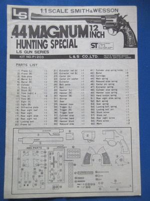 LS Modell Anleitung - Smith & Wesson .44 Magnum Jagd Spezial