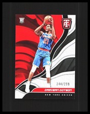 2017-18 Damyean Dotson Rookie Card Panini Totally Certified /299 #148 Knicks A