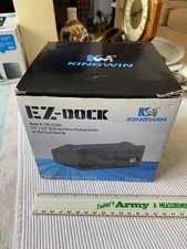 Station d'accueil pour disque dur SATA 2,5"/3,5" Kingwin EZ-Dock #EZD-2535U - boîte ouverte