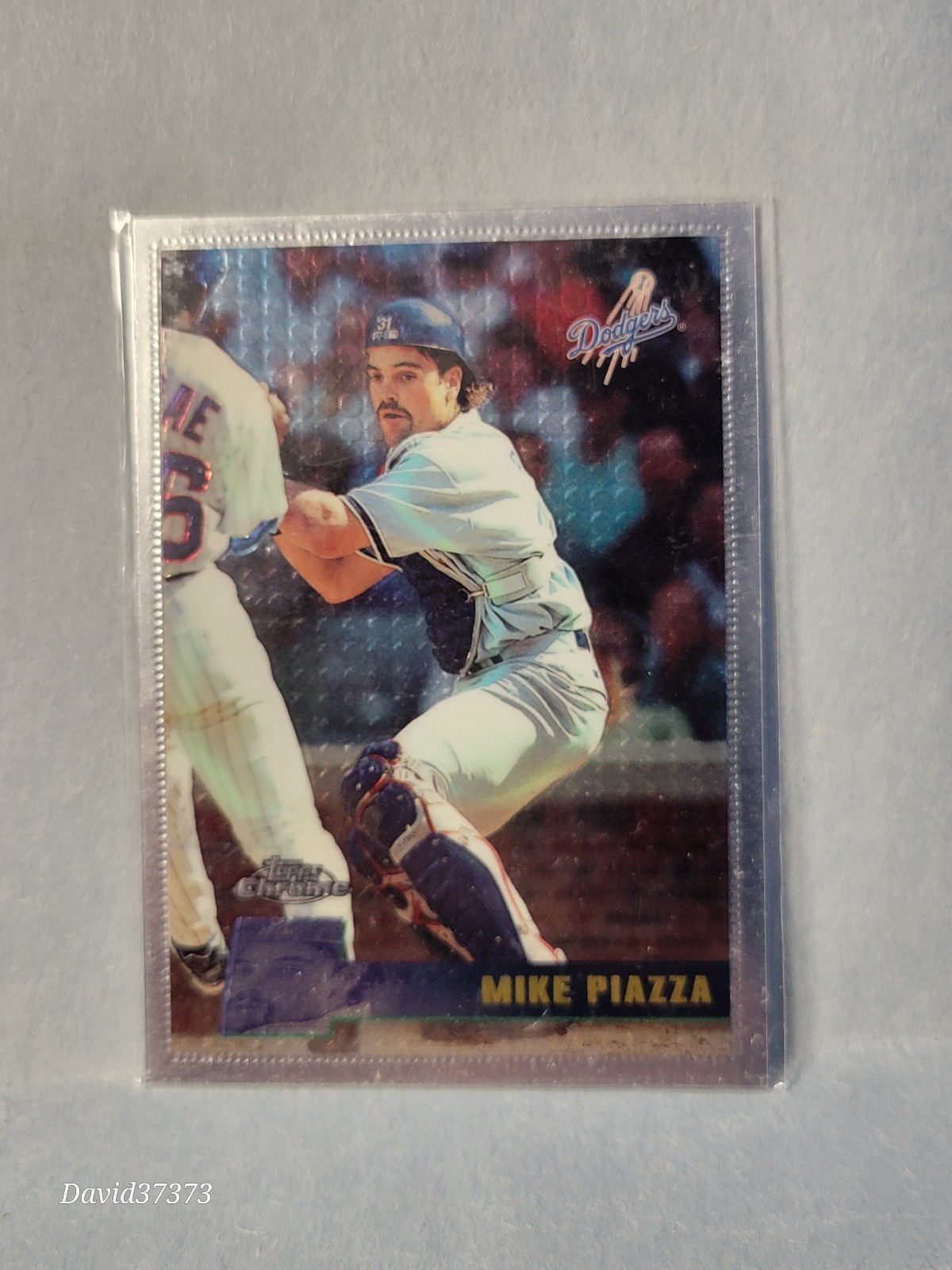 1996 Topps Chrome - Mike Piazza #93