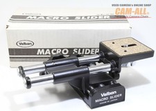 Velbon Macro Slider Tripod Head  Very Good  Condition
