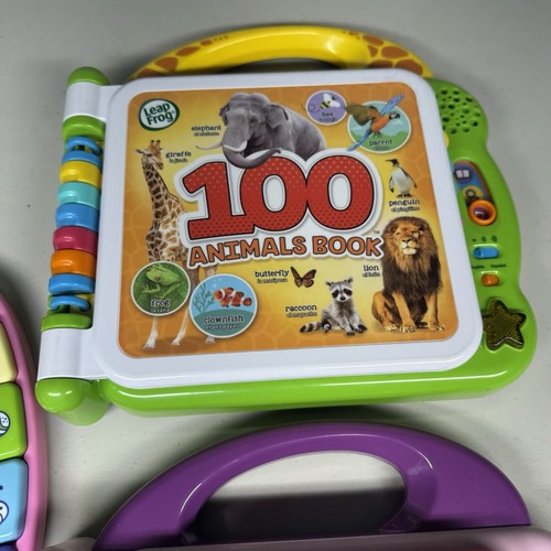 LeapFrog Lernfreunde 100 Wörter Tiere Buch Vtech musikalische Reime Posten Set - Bild 3 von 6