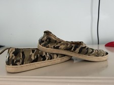 TOMS Alpargata Unisex Kids 1.5 Canvas Camo Slip-On Low Top Casual Shoes