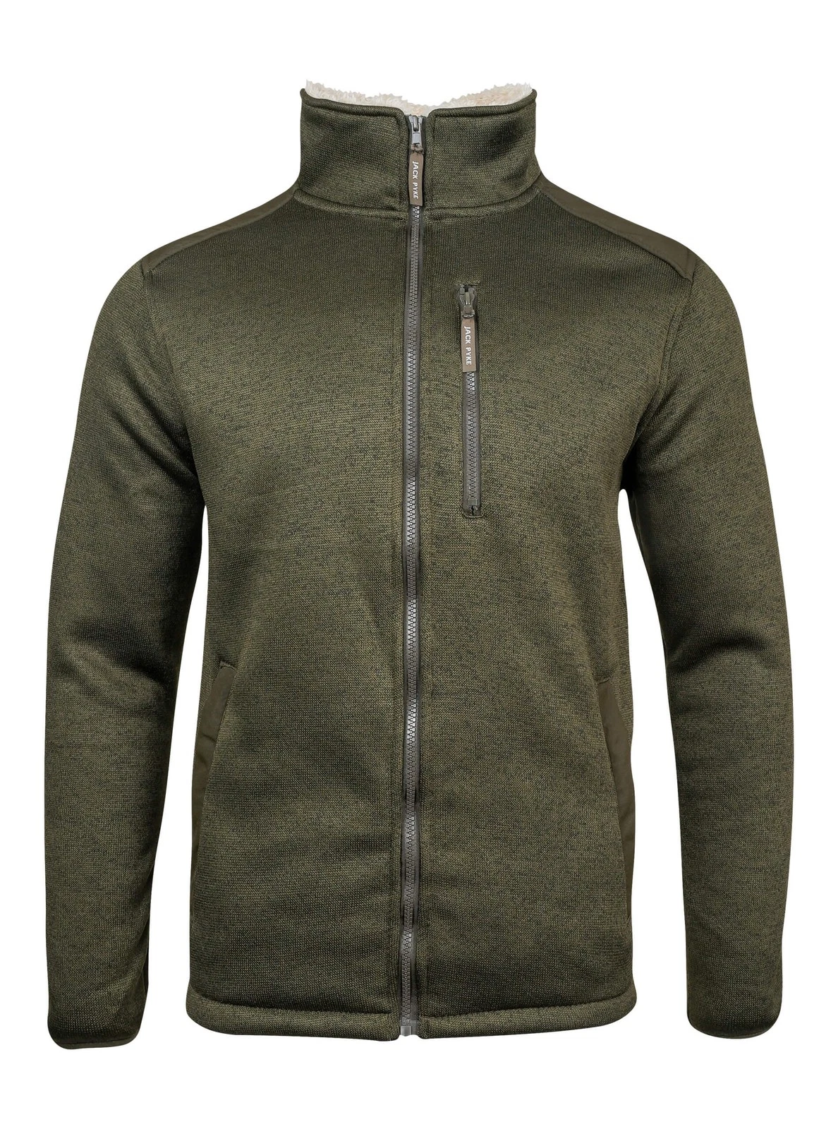 JACK PYKE Scandinavian Fleece Jacket Dark Olive