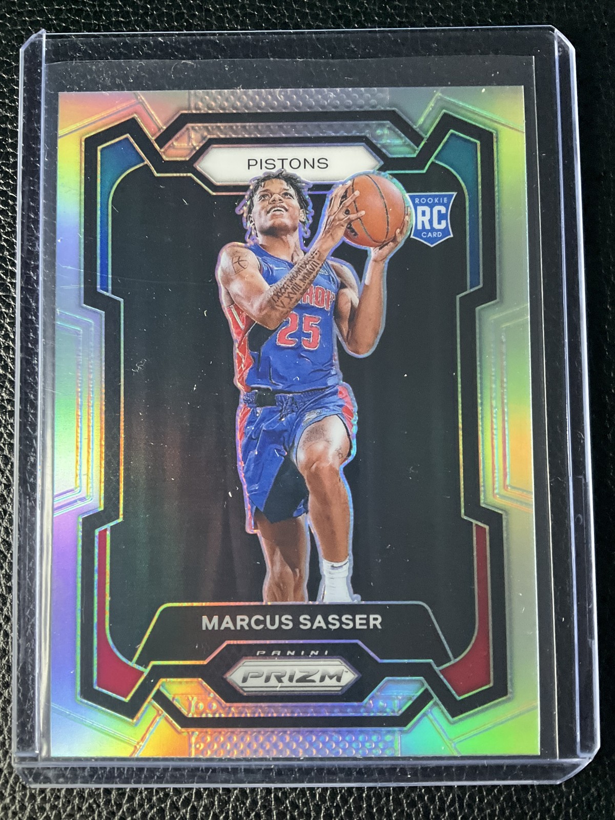 2023-24 Panini Prizm #174 Marcus Sasser Silver - RC - 20879