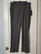 Lauren Ralph Lauren Ultraflex Mens Dress Pants Classic Fit Grey 34W x 34L NEW
