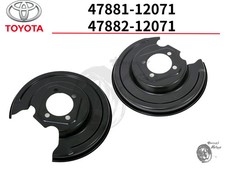 Toyota Passenger Rear Brake Dust Shield Backing Plate 47881-12071 Genuine Rear