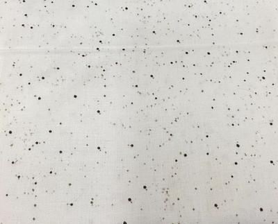 MAYWOOD STUDIO-LOVE IS #D6205-W SPECKLED WHITE-  30''x44(ALMOST 7/8 YARD)