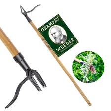 Grampa's Weeder - The Original Stand Up Weed Puller Tool with Long Handle - M...
