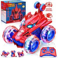Ferngesteuertes Auto 2,4Ghz Rc 360° Flip Led Licht Spielzeug Ab 3 Jahre Kinder