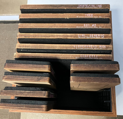 Ellison AccuCut cutting dies "large block" and "double cut" see description