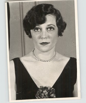 HOLLYWOOD Stage Actress ALICE BRADY Divorces McClelland DETROIT 1930 Press Photo