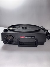 KODAK CAROUSEL 650 PROJECTOR  SLIDE Power Cord And Remote On Cord Works 