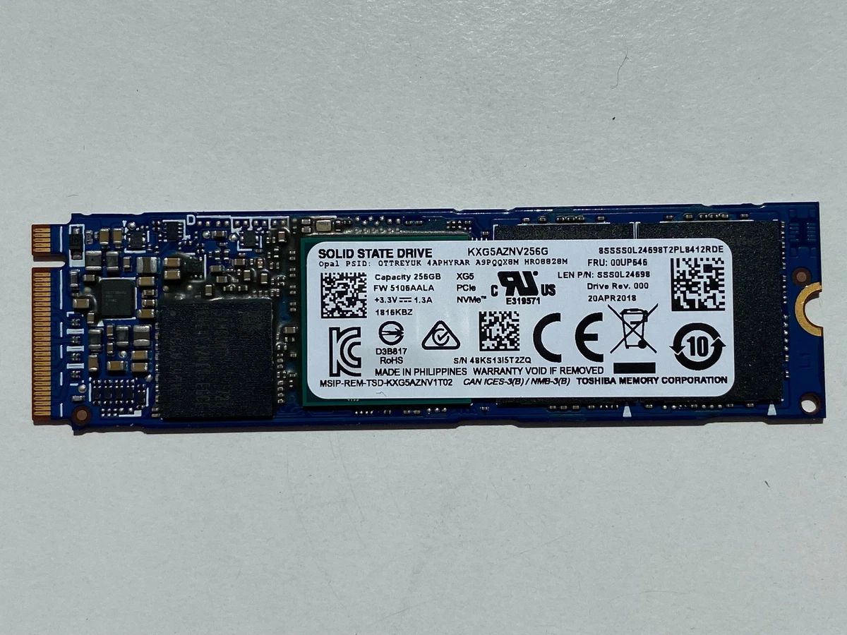Toshiba M.2 Interface 256 GB Solid State Drives for sale | eBay