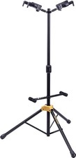 Hercules GS422BPLUS PLUS Series Universal AutoGrip Double Guitar Stand with