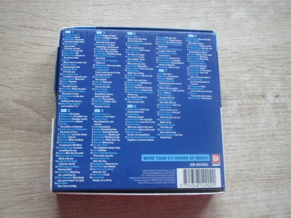 More Greatest Hits Of The 80'S  8 CD Box 143 Titel - Bild 2 von 2