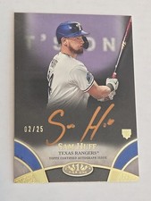 2021 Topps Sam Huff Auto 2/25 Tier 1 #BOA-SHU